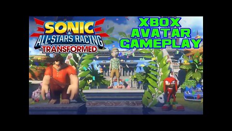 Sonic & Sega All-Stars Racing Transformed - Xbox Avatar Gameplay - Xbox 360 😎Benjamillion