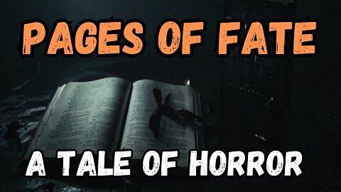 Creepy SCARY spine-chilling HORROR tale "Pages OF Fate"