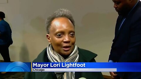 Mayor Lori Lightfoot reacts to the violent riots in Chicago this weekend mostly peaceful rioting