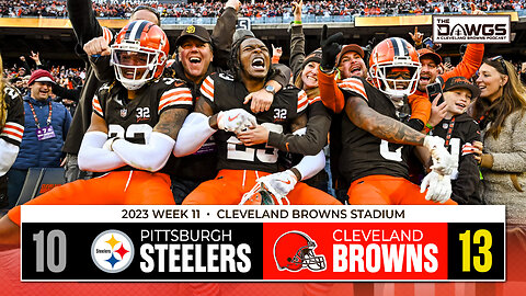 Browns vs Steelers - Week 11 Game Reactions | Cleveland Browns Podcast 2023