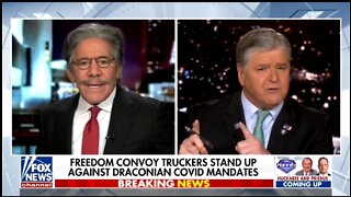 Hannity Battles Geraldo After He Called Truckers Thuggish