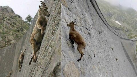 Mountain Goats Climb Dangerous Cliffs To Just Find Minerals!