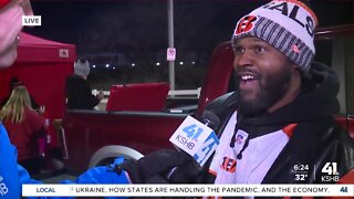 Bengals fan gets taste of Chiefs Kingdom