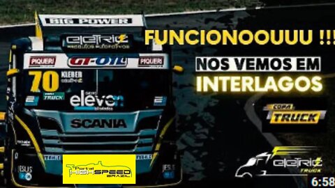 FUNCIONOU "NOS VEMOS EM INTERLAGOS" Copa Truck 2022 | ELETRIC TRUCK | Temporada 2 | Episodio 26