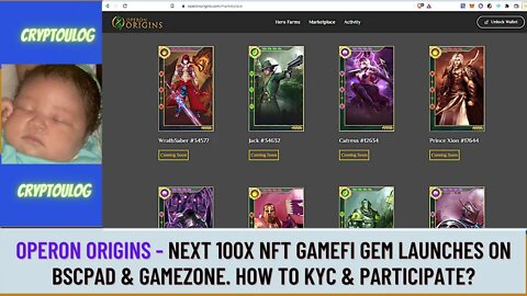 Operon Origins - Next 100x NFT GameFI Launch on Bscpad And Gamezone How To Do KYC & Participate?