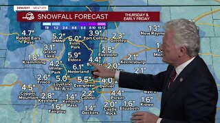 Winter weather advisories in effect Thursday for snow, cold along Front Range