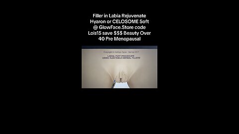 Over 40 Pre Menopausal Labial Rejuvenate CELOSOME Soft | GlowFace.Store Code Lois15 save $$$