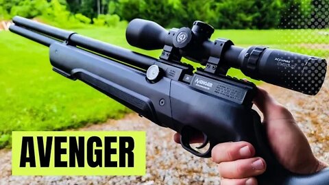 Avenger PCP Rifle - First Shots and Sighting In [Incredible Groups!!!]