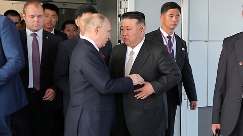 See moment Putin gave Kim Jong Un a tour