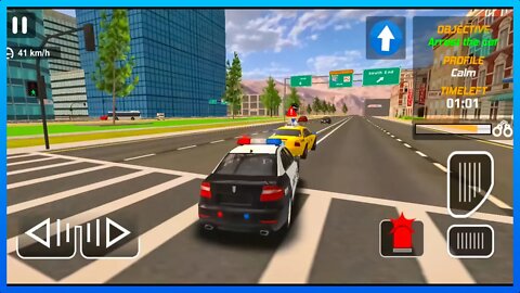 Police Car Chase Cop Simulator 2022 - police chase, randomly crash #05