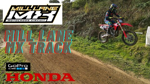 Conquering Mill Lane MX aboard the Honda 250
