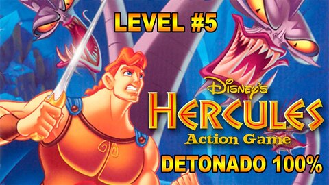 [PS1] - Disney's Hercules - [Level 5] - Dificuldade Herculean - Detonado 100%