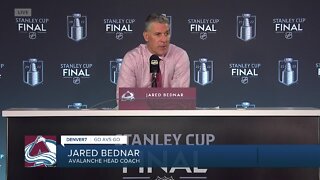 Avs head coach discusses OT win