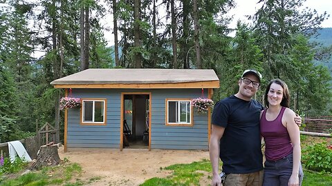 TIMELAPSE | Building A Barn Using Milled Lumber And Recycled Materials Start To Finish