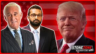 Kash Patel Joins Roger Stone To Talk About The Best Week In Donald Trump's Life | The StoneZONE