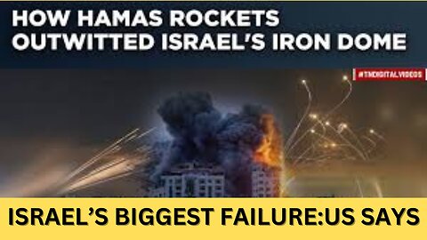 Israel-Gaza War: How Hamas Breached Israel's 'Iron Dome'|| Biggest Israel Failure-US OFFICIAL