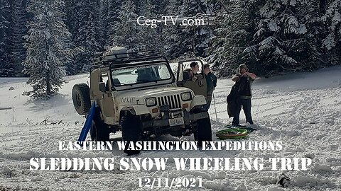 Eastern Washington Expeditions' Sledding Snow Wheeling Trip - 12/11/2021