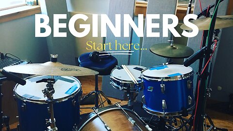 SINGLES - DOUBLES - PARADIDDLE COMBO | BEGINNERS, START HERE!