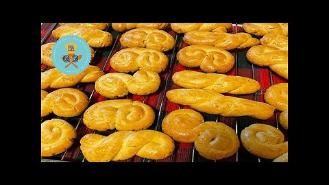 Greek Easter Butter Cookies / Πασχαλινά Κουλουράκια Με Μαστίχα