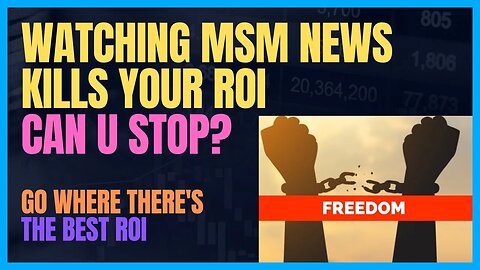 MSM, Twitter Is Killing Your ROI; Stop Wasting Time & Go Where You Are Valued