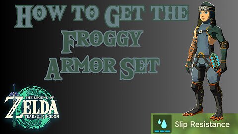 How to Get the Froggy Armor in The Legend of Zelda: Tears of the Kingdom!!! #totk