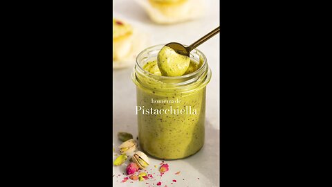 Homemade Pistacchiella Cream