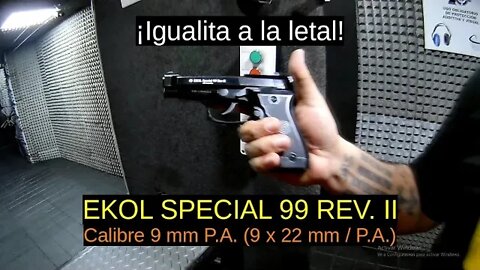 Ekol Special 99 Rev II -Calibre 9 mm PA (9 x 22 mm /PS)