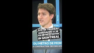 Justin Trudeau’s Government Will Pay For A Metro Line Extension In Montreal