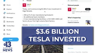 Tesla's $3.6 billion investment in Nevada