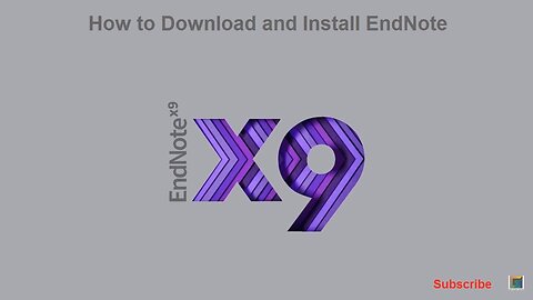 How to import reference file into Endnote