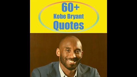 Kobe Bryant Motivational Quotes | Kobe Bryant Quotes | Kobe Bryant Motivation