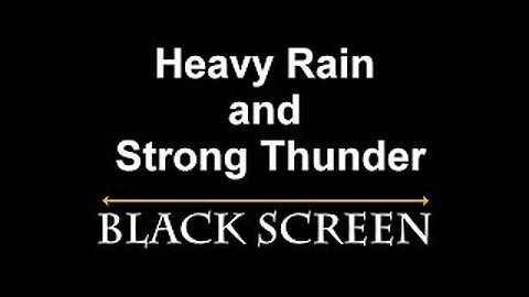 Black Screen Rain for Sleeping - How to get the most out of your sleep