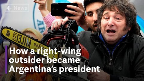 Javier Milei: Argentina elects right-wing populist 'anarcho capitalist' as president