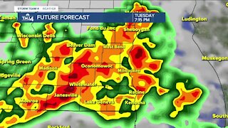 Severe storms possible beginning Tuesday afternoon