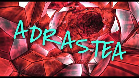 RED SPARKLE TUNNEL SCI-FI ATMOSPHERE w/ AMBIENT DRONE PSYCHILL | "ADRASTEA (TWINKLE)"