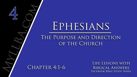 Ephesians Bible Study 4