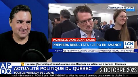 Bernard Drainville mal à l'aise devant les résultats