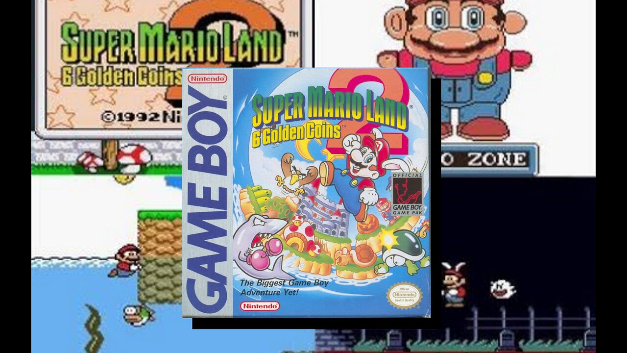 Super Mario Land 2 DX: 6 Golden Coins (Game Boy Color) Playthrough