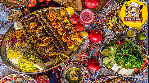 Selling 5000 kebabs Pamenar Restaurant | Iranian Street food