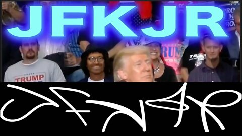 Vincent Fusca Writes JFKJR Letters in the Air