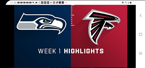 Seahawks vs Falcons Week 1 2020