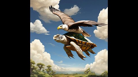 The turtle and the eagle