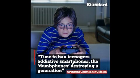 OLDCORN: Time to ban teenagers addictive smartphones, the ‘dumbphones’ destroying a generation