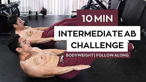 10 Min Intermediate Ab Challenge Follow-Along