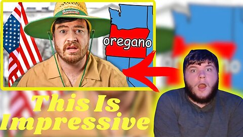 American Reacts To Australian Tries to Name Every US State