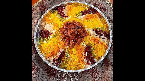 Qaime Nisar é um prato comestível originário de Qazvini