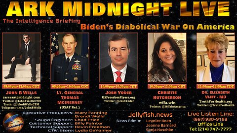 The Intelligence Briefing / Biden’s Diabolical War On America - John B Wells LIVE