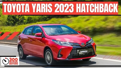 2023 TOYOTA YARIS HATCHBACK arrives with a small facelift and 1.5 liter engine