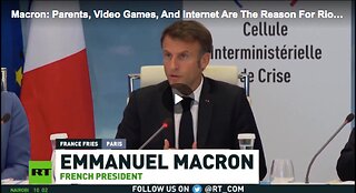 Parents, video games and the internet are the reasons for the ongoing riots in France