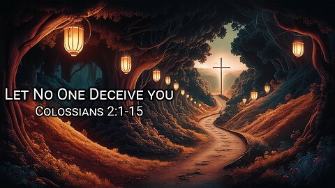 Let No One Deceive You | Colossians 2:1-15 | Ontario Community Church | Ontario Oregon
